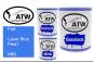 Preview: Fiat, Laser Blue Pearl, MBJ: 1L Lackdose + 1L Klarlack + 500ml Härter - Set, von ATW Autoteile West.